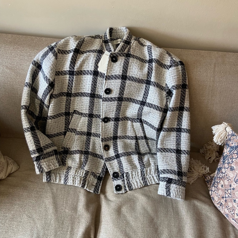 VICOLO tweed jacket / bomber